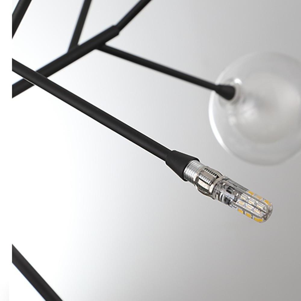 Artistic Branches Glass LED Modern Chandelier