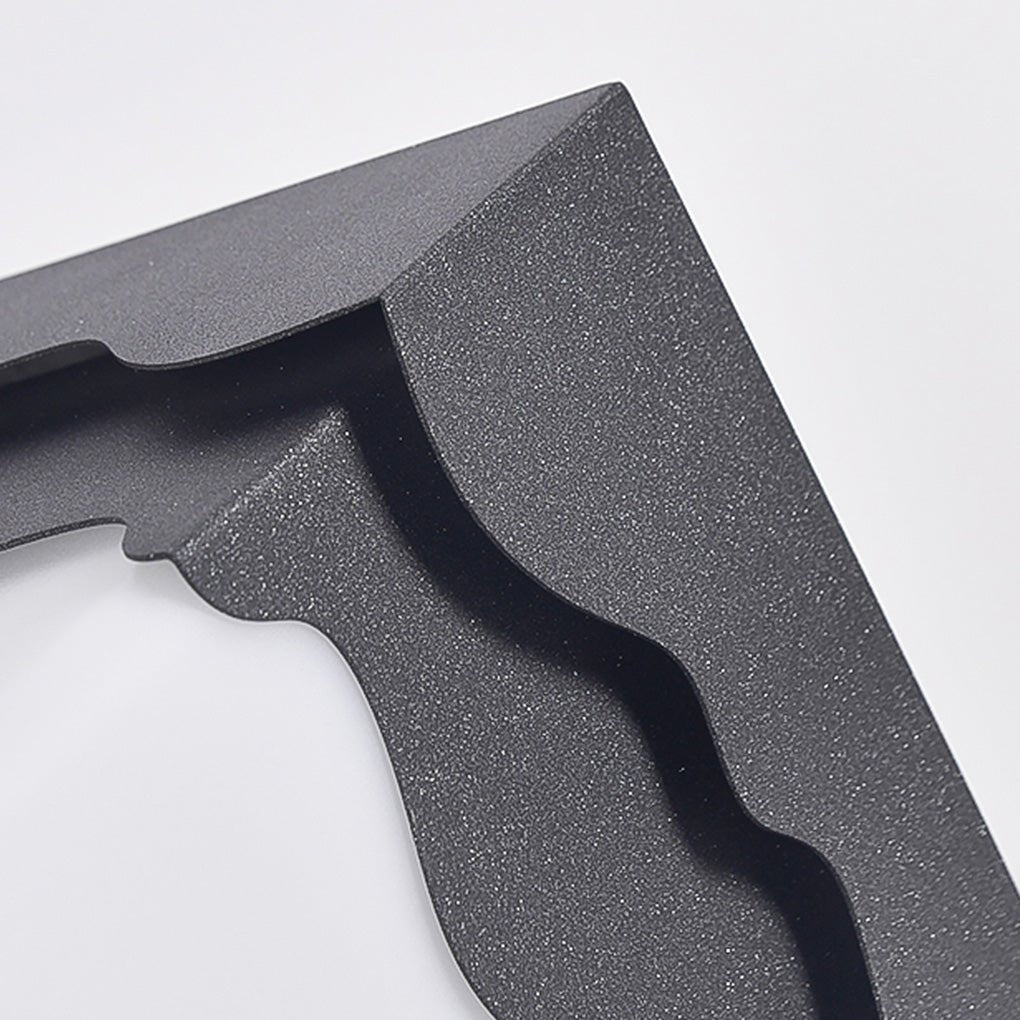 Outdoor Solar LED Waterproof Fence Post Light with Mountain Design