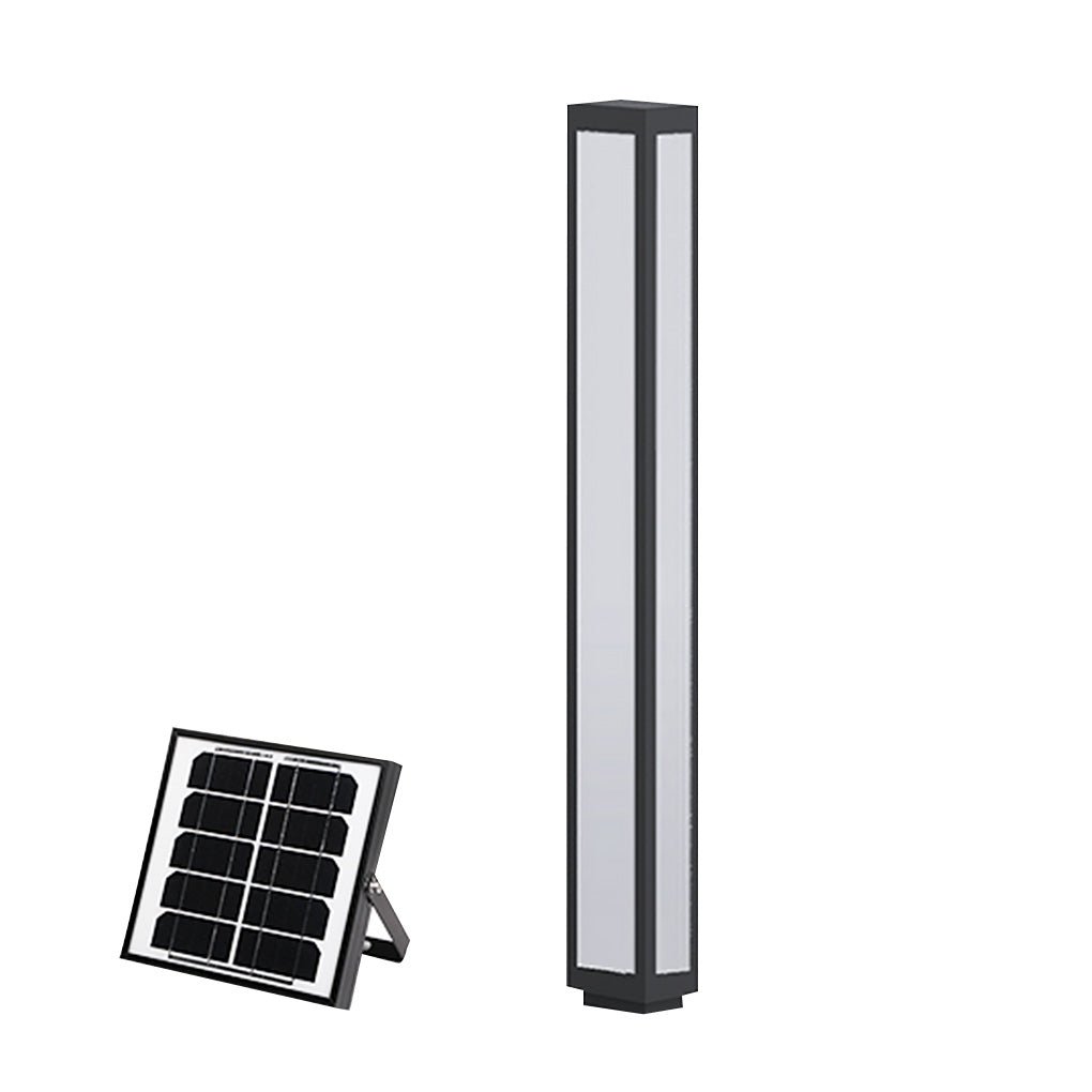 Outdoor Bollard Light Waterproof Garden Solar LED Landscape Lighting