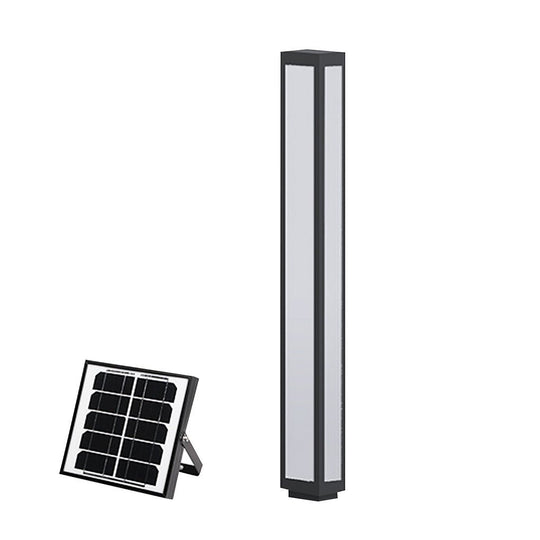 Outdoor Bollard Light Waterproof Garden Solar LED Landscape Lighting