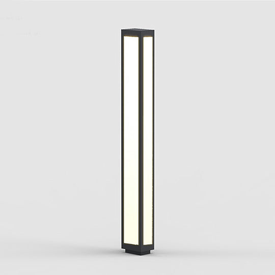 Outdoor Bollard Light Waterproof Garden Solar LED Landscape Lighting