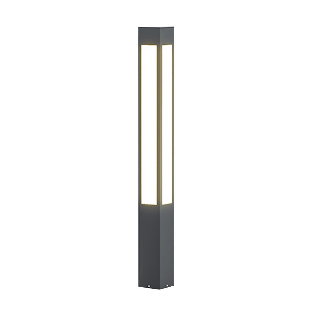 Outdoor Bollard Light Waterproof Garden Solar LED Landscape Lighting