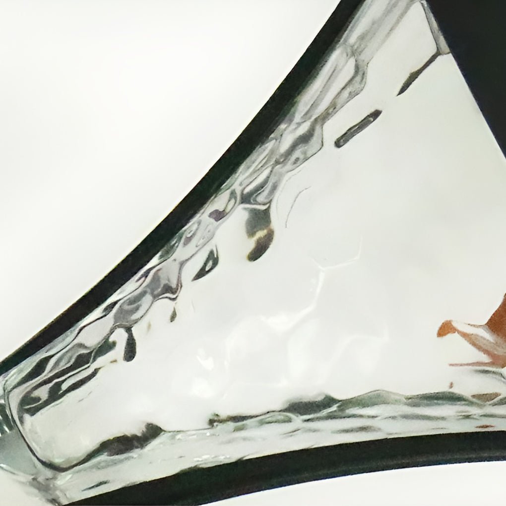 Outdoor Solar LED Post Light with Water Glass Lens