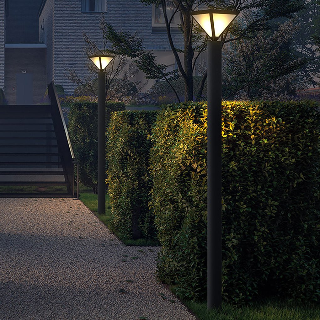 Waterproof LED Solar Outdoor Lamp Post Light