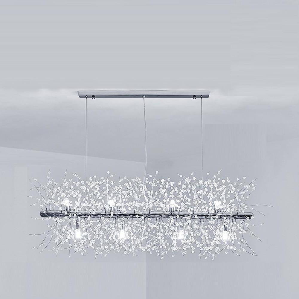 Dazzling Crystal LED Modern Chandelier – Pendant Hanging Lamp