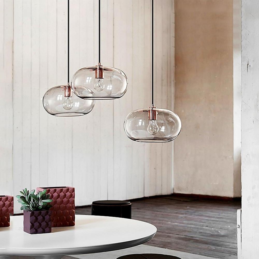 Artistic Electroplated Glass LED Nordic Pendant Light