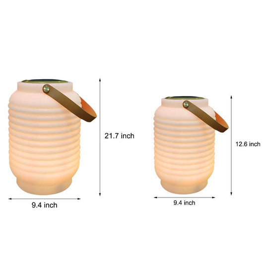 Portable LED RGB Outdoor Sound Lantern USB or Solar