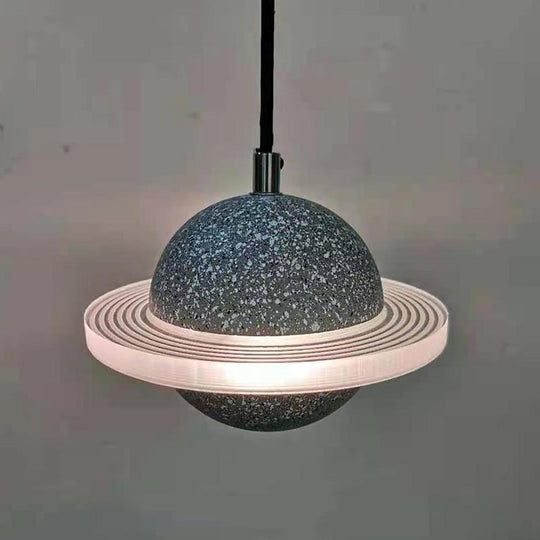 Saturn Acrylic LED Modern Pendant Ceiling Light