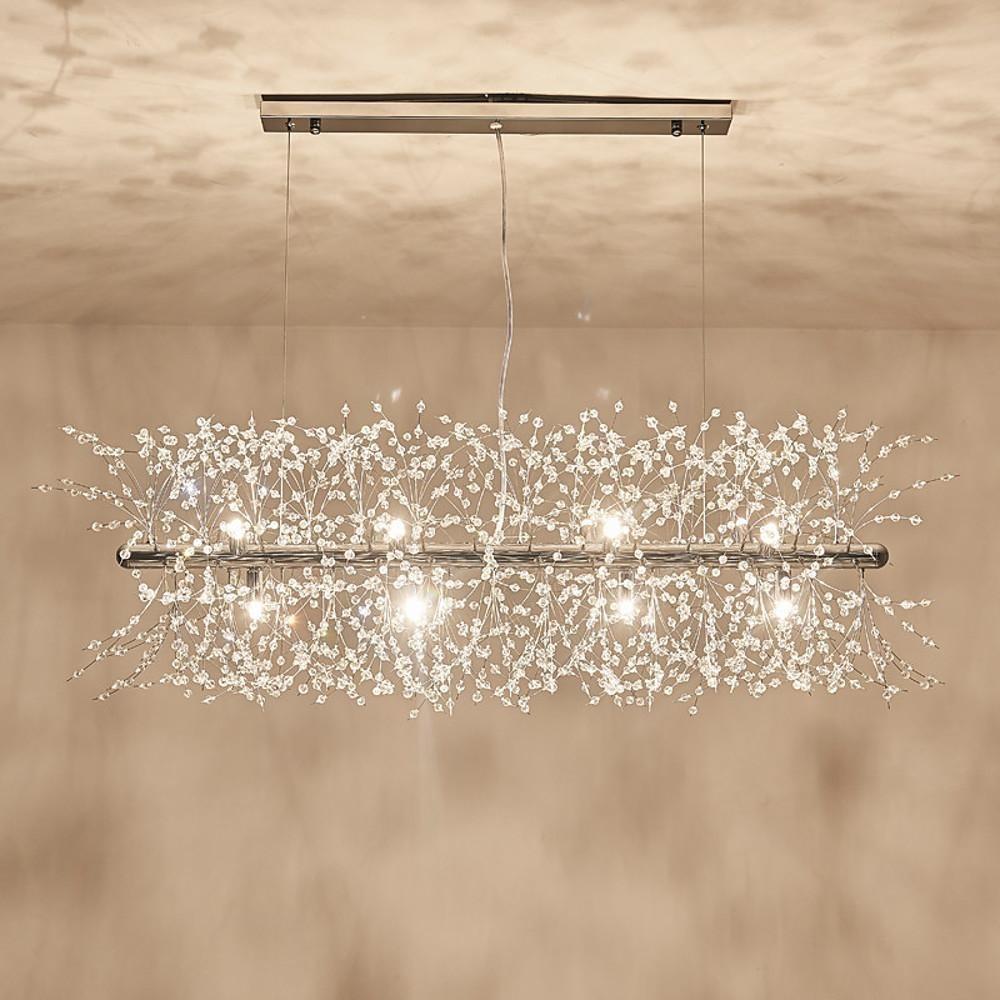 Dazzling Crystal LED Modern Chandelier – Pendant Hanging Lamp