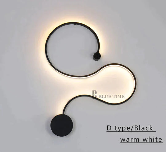 Simple Modern LED Ceiling Light Black&White Body  Lustres Led Ceiling Lamp Living Room Bedroom Beside room Luminaire