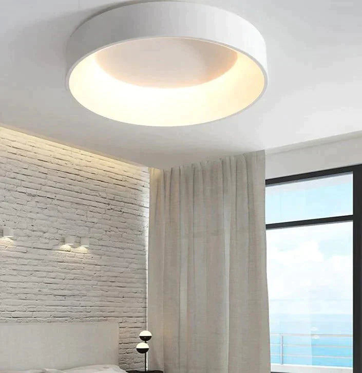 Round Modern Led Ceiling Lights For Living Room Bedroom Study Room Dimmable+RC Ceiling Lamp Fixtures