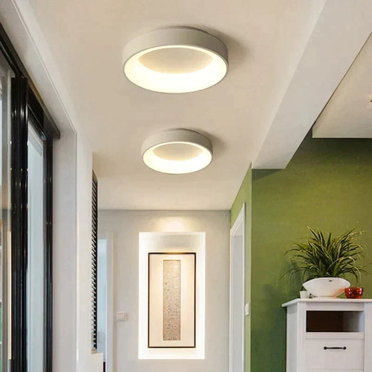 Round Modern Led Ceiling Lights For Living Room Bedroom Study Room Dimmable+RC Ceiling Lamp Fixtures