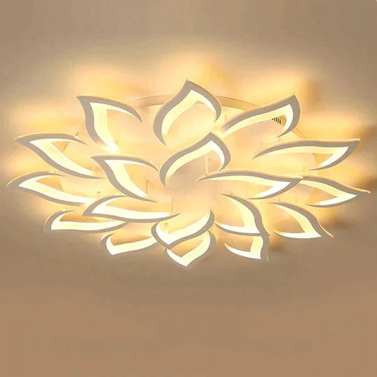 Modern Led Ceiling Lights For Living Room Kitchen Bedroom Kids' Room  Dimmable Lamp Art Deco Fixture With Remote Control