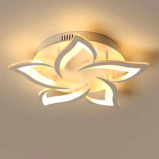 Acrylic Ceiling Lamp Living Room Kitchen Bedroom Modern Remote  Control  Colorful Atmosphere Ceiling Light  Fixture Deco