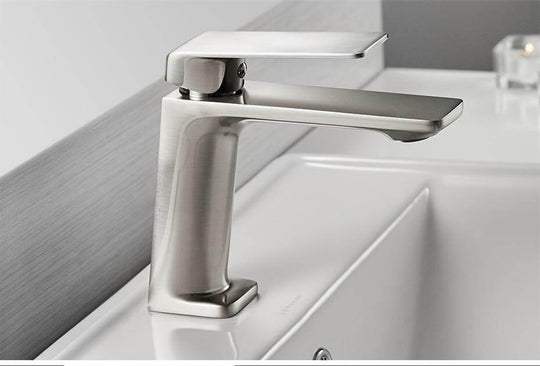 HydroBliss - Modern Top Handle Bathroom Faucet