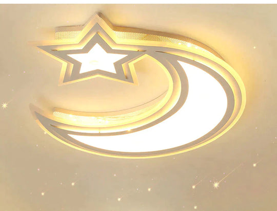 Kids Art Deco Ceiling Lights White Blue Pink Color For Boy Girl Bedroom Study Room Luminaria Ceiling Lighting Fixtures