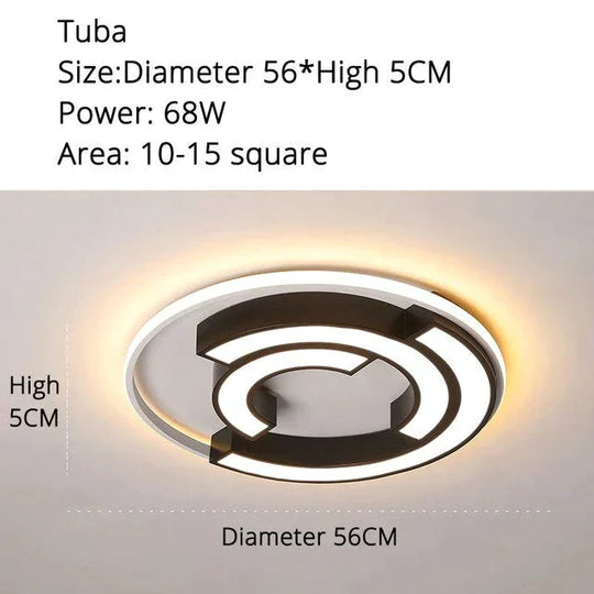 Ceiling Lights Round Shape LED Ceiling Light For Bedroom Kids Luminaire Creative Lighting Fixture