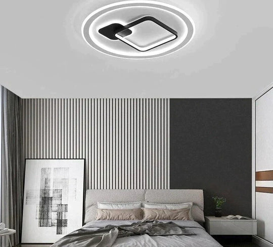 Modern Acrylic Ceiling Lights For Bedroom Support  Remote Control Lustre Led Surface Mount Lamps Lamparas De Techo