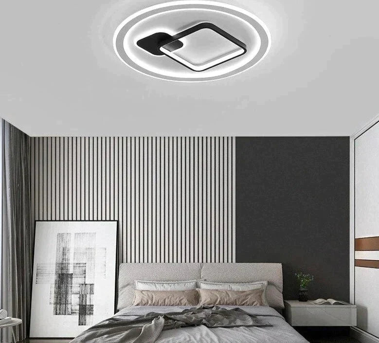 Modern Acrylic Ceiling Lights For Bedroom Support  Remote Control Lustre Led Surface Mount Lamps Lamparas De Techo