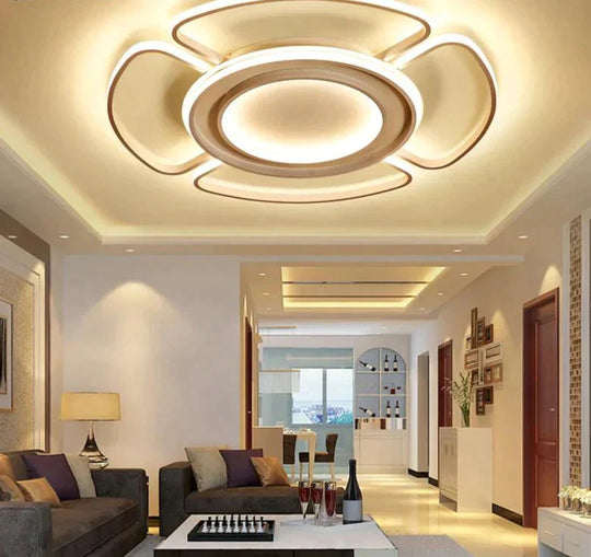 New Bedroom Led Ceiling Lights For 10-15Square Meters Restaurant Indoor Light Luminarias Para Sala Remote Control Modern