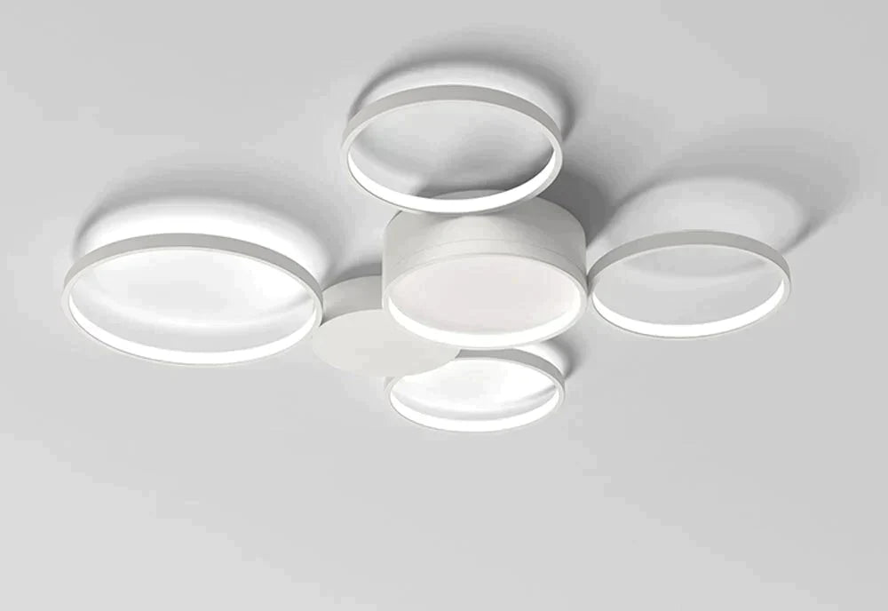 Modern Circular LED Ceiling Lights Bedroom Dining Room Ceiling Lamps Kitchen Plafondlamp Surface Mount Remote Control Lamparas