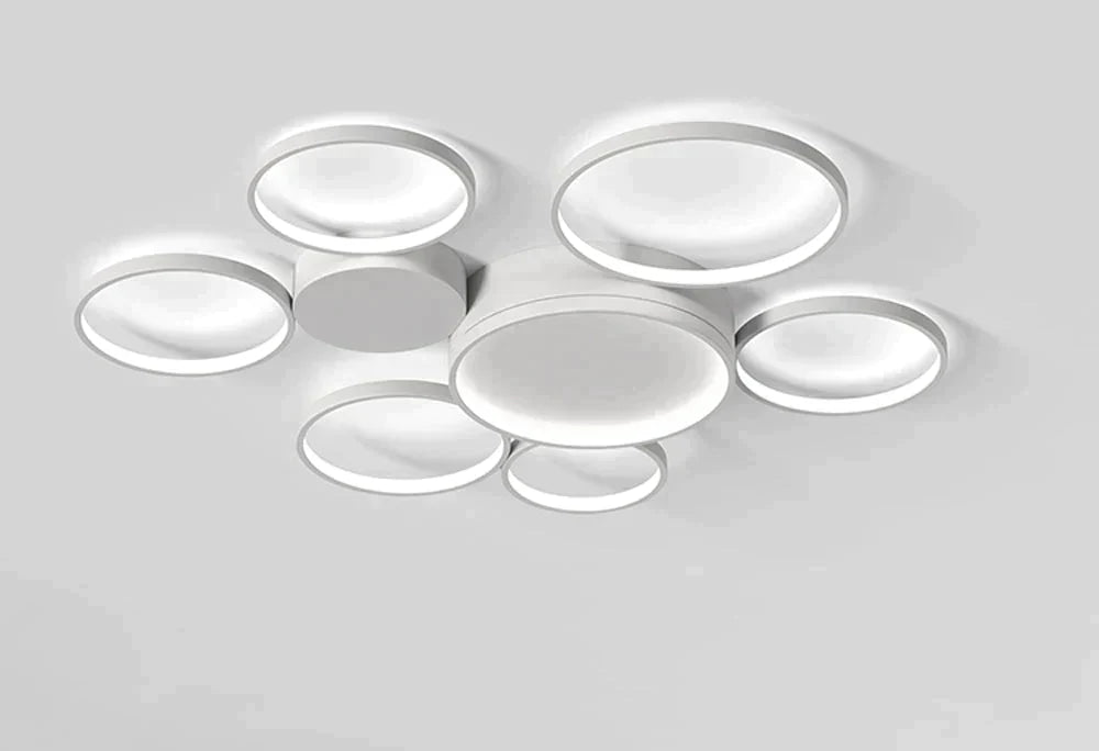 Modern Circular LED Ceiling Lights Bedroom Dining Room Ceiling Lamps Kitchen Plafondlamp Surface Mount Remote Control Lamparas