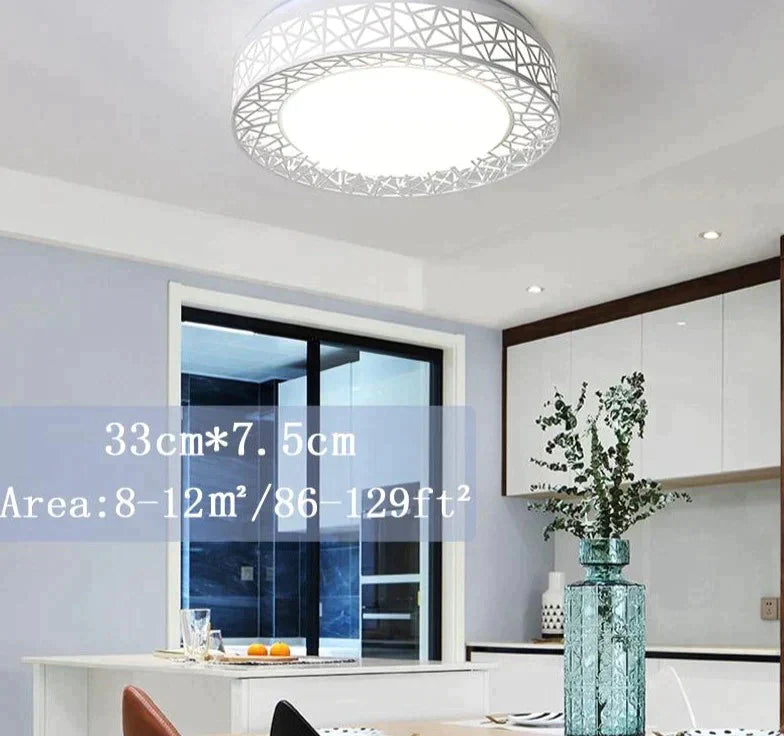 Modern Led Ceiling Light 18/24/50/70w Lamp Surfaced Mounted Living Room Lights Kithchen Fixture For Home Lighting