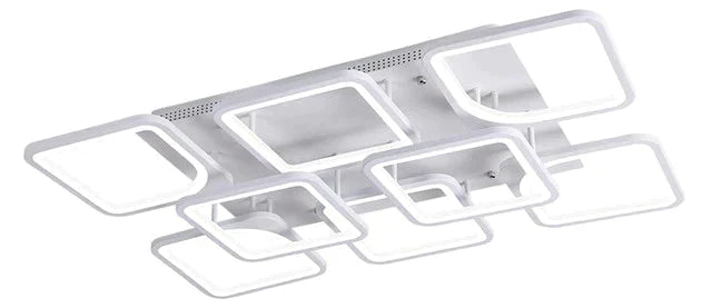 Modern LED Ceiling Lights App Remote Control Dimmable Light For Living Room Bedroom Fixture Indoor Home Decorative