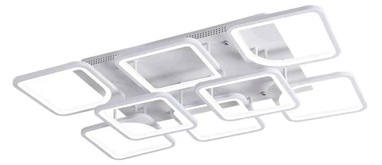 Modern LED Ceiling Lights App Remote Control Dimmable Light For Living Room Bedroom Fixture Indoor Home Decorative