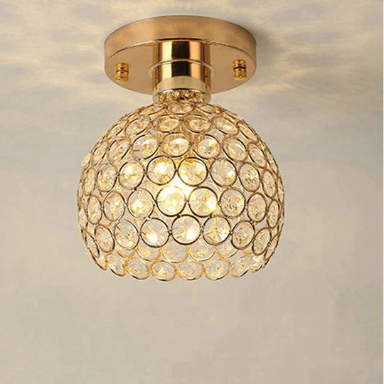 Plafonnier led Ceiling Light Crystal Lamp Indoor Lighting for bedroom living room lights Fixture Foyer room light