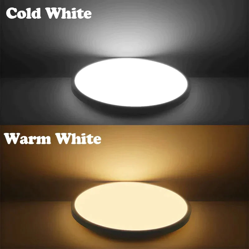 Led Ceiling Lights Modern Leds Ceiling Lamp Light Fixtures Round Panel Lamps 12W 24W For Living Room Kitchen