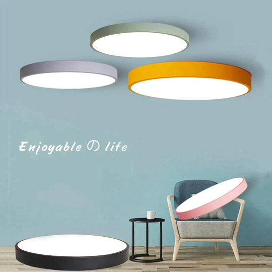 Modern LED Ceiling Light Surface Mount Flush Remote Control ceiling lamp for Living Room Bedroom Kitchen Lighting Fixture