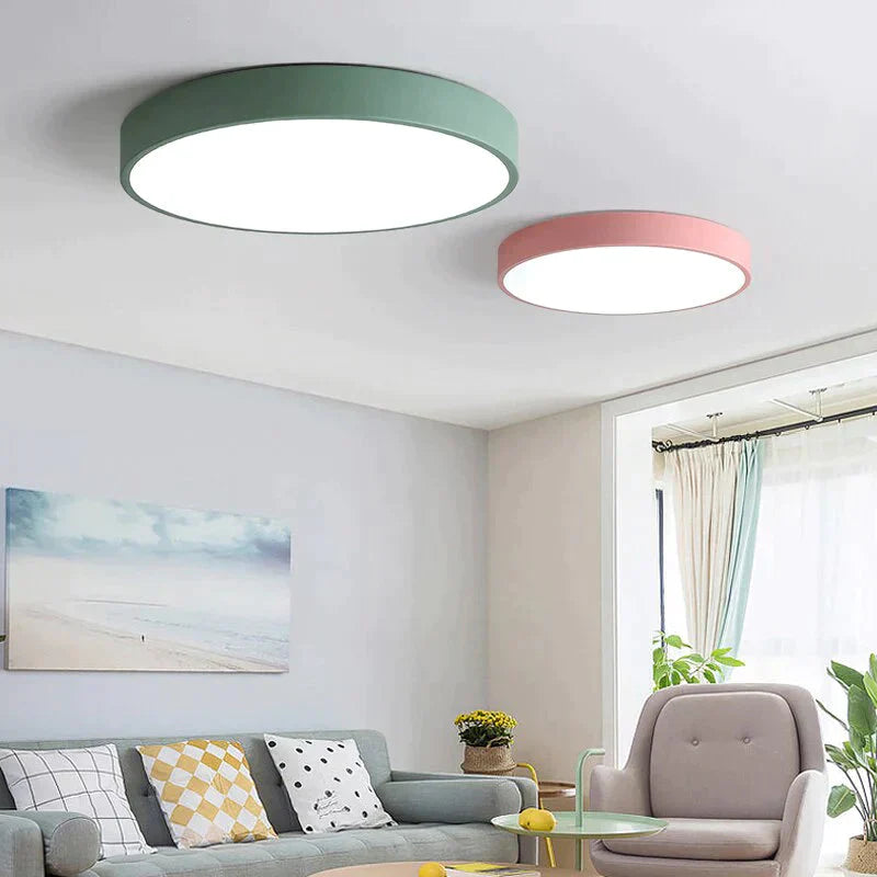 Modern LED Ceiling Light Surface Mount Flush Remote Control ceiling lamp for Living Room Bedroom Kitchen Lighting Fixture