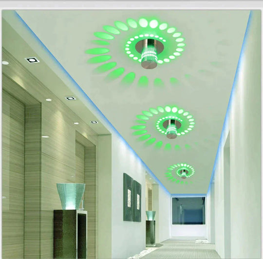 Creative LED Ceiling Lights 3W Modern Led Ceiling Lamps Colorful  Wall Sconce Living Room Surface Mounted Led Ceiling Lighting