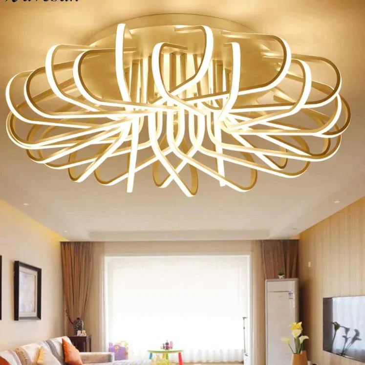 Surface Mount Ceiling Light Fixture For Bedroom Living Room Acrylic Ceiling Lamp Decorative Lampshade Lamparas De Techo