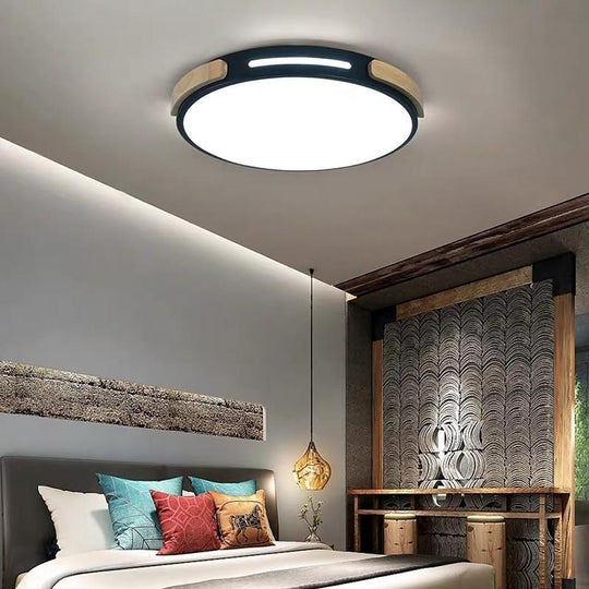 Minimalist Round Design LED Flush Mount Ceiling Light