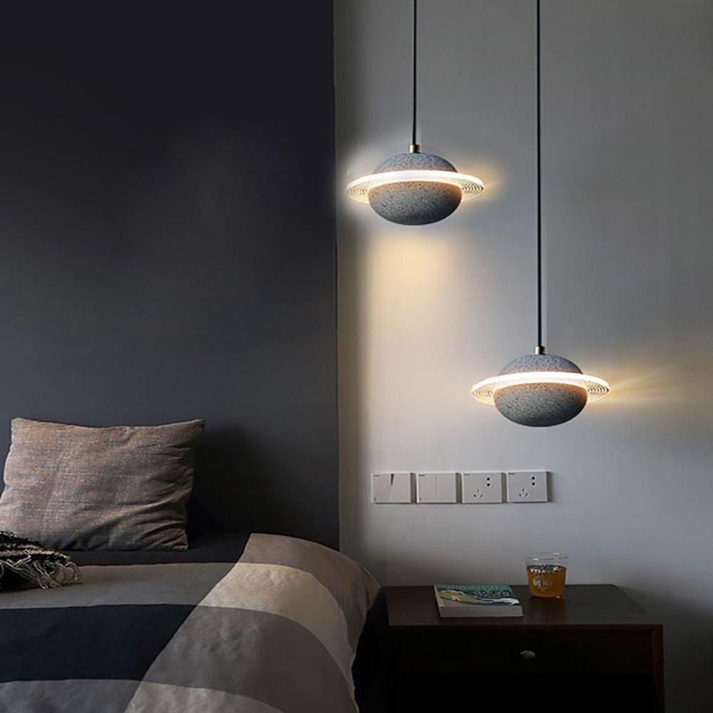 Saturn Acrylic LED Modern Pendant Ceiling Light