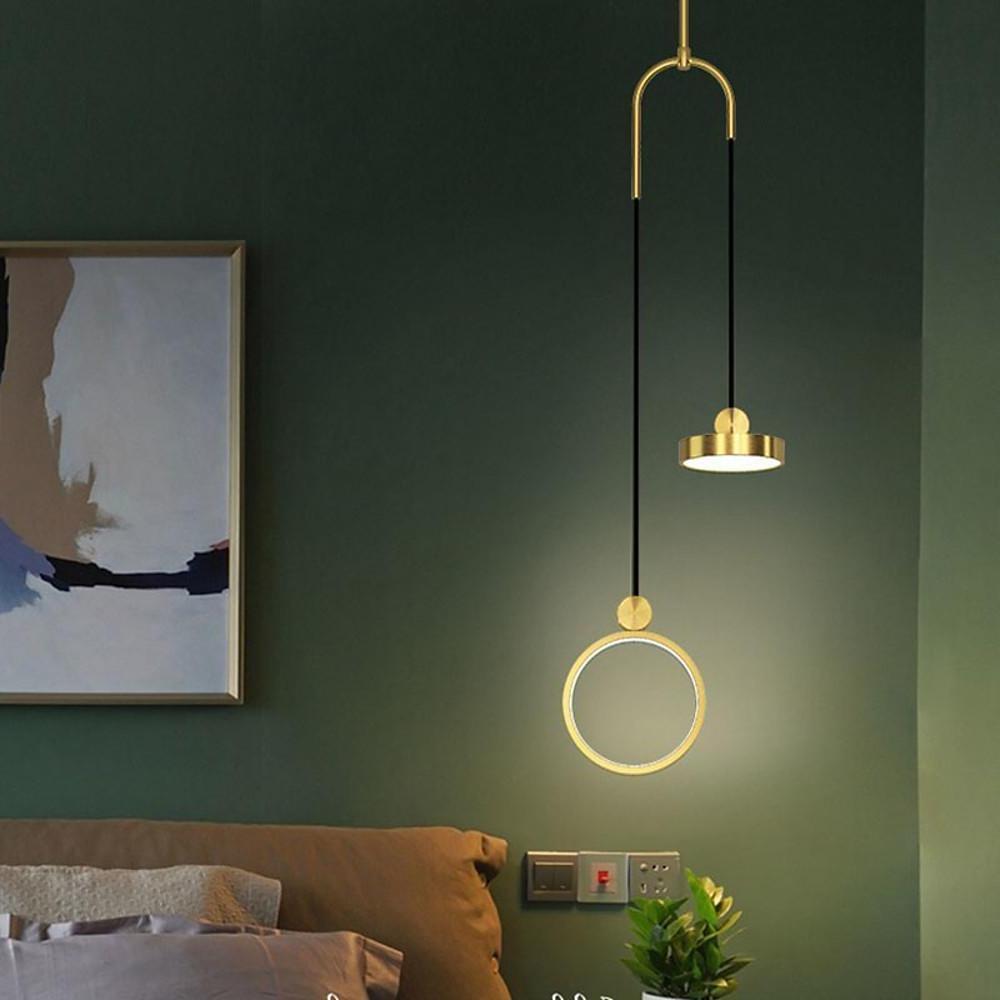 2-Circle LED Modern Pendant Light