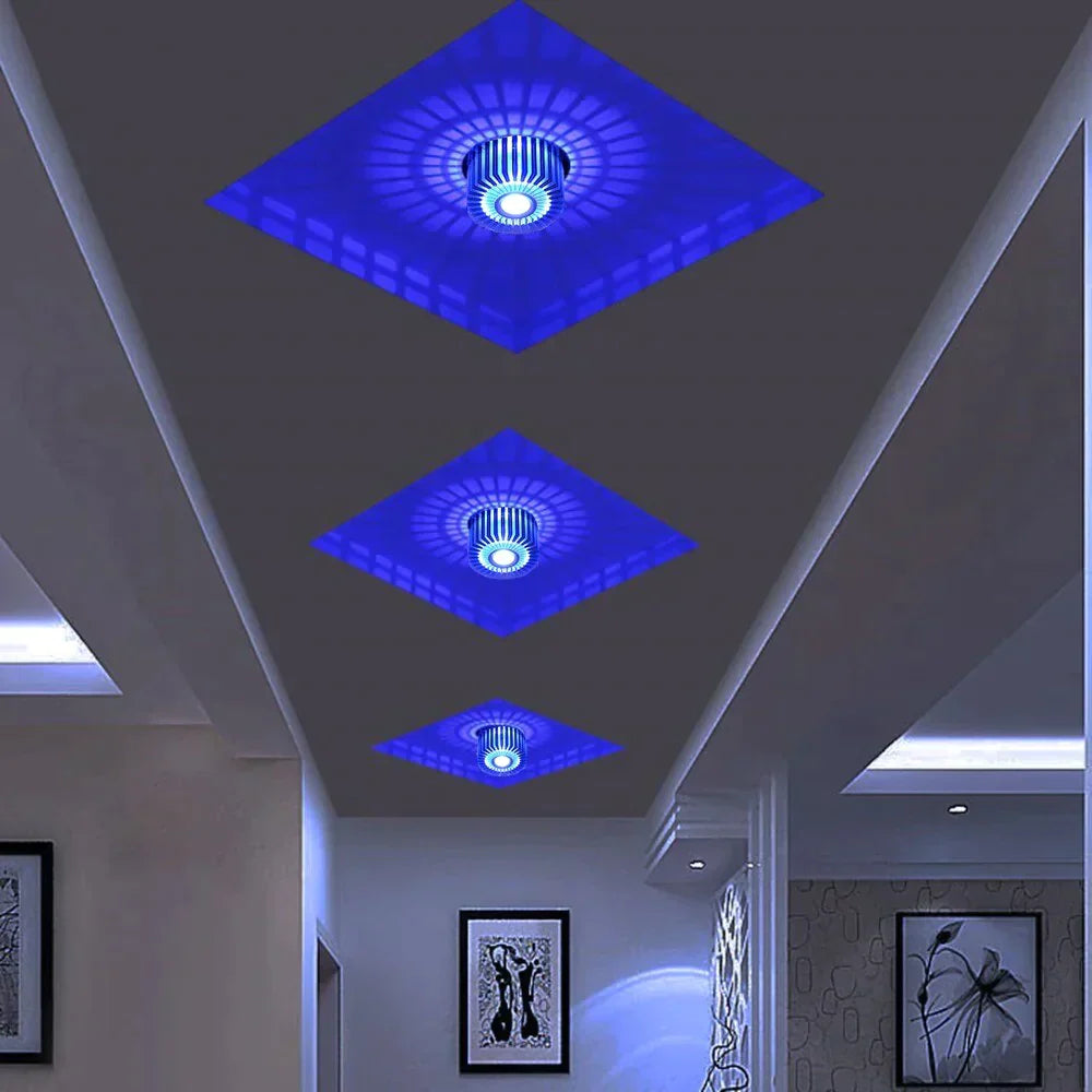 Rebecca - Modern Ceiling Light Colorful Indoor LED Ceiling Lamp 3W wall Sconce for Gallery Balcony lamp Porch light corridor Light Fixture