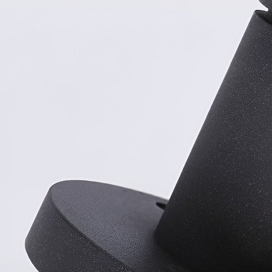 Round UFO-Shaped Solar LED Outdoor Wall Sconce Waterproof Light