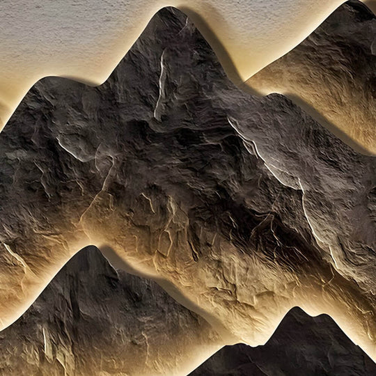 Semicircular LED Wall Decorative Painting