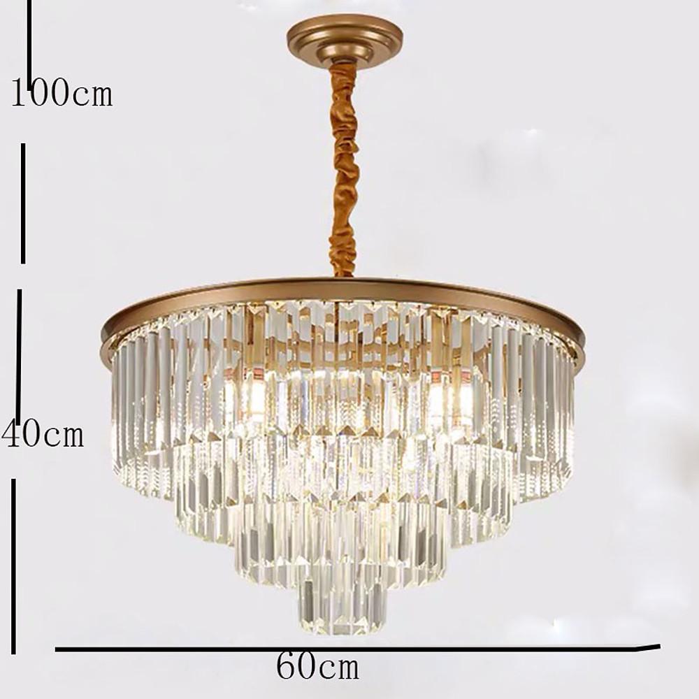 Modern Crystal Contemporary Chandelier Entryway Chandelier