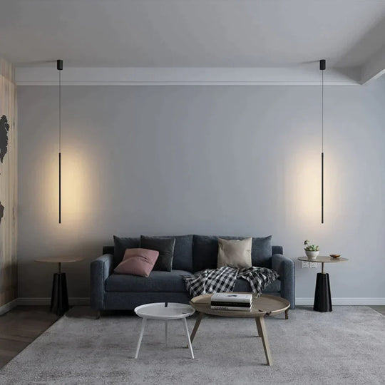 Simple Line Pendant Lights Hanging Lamp Lighting Restaurant Bar Hall Light Creative Geometry Lines Lights Bedroom