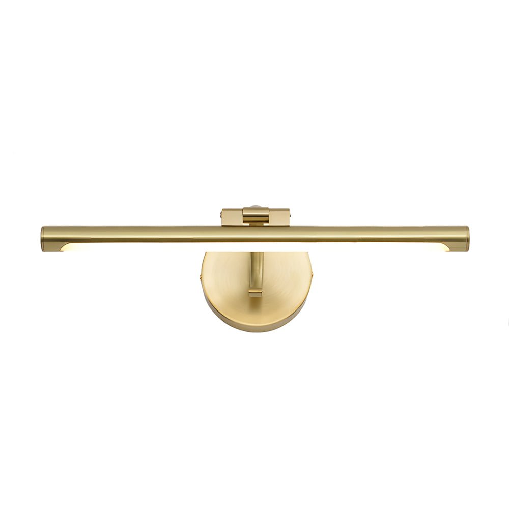 Sleek Rotatable Copper LED Bathroom Vanity Light Over Mirror
