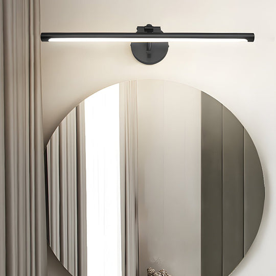 Sleek Rotatable Copper LED Bathroom Vanity Light Over Mirror