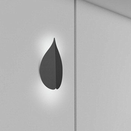 Modern Leaf Shaped LED Wall Sconce