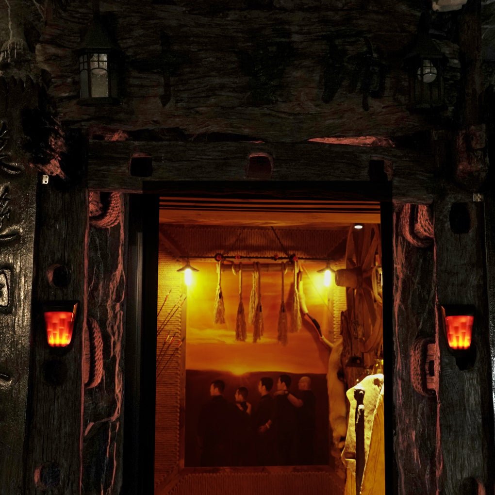 Solar Energy LED Outdoor Flame Wall Lamp