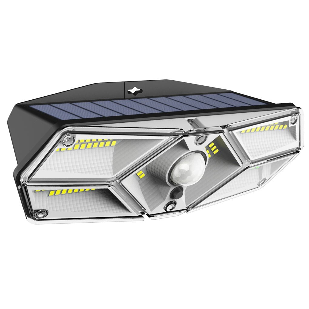 Solar Motion Sensor LED Outdoor Wall Lamp with Intelligent Control