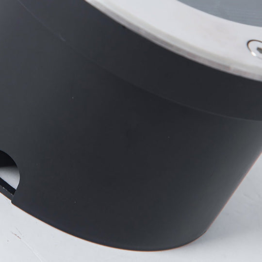 LED Waterproof Ground Dish Lights with Solar Top & Side Emitting Design