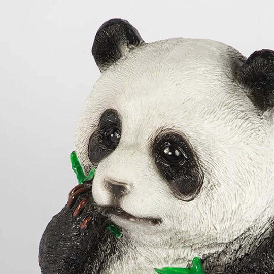 Solar Panda and Bamboo Garden LED Outdoor Lamp